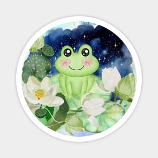 Little Frog Dream Night Magnet
